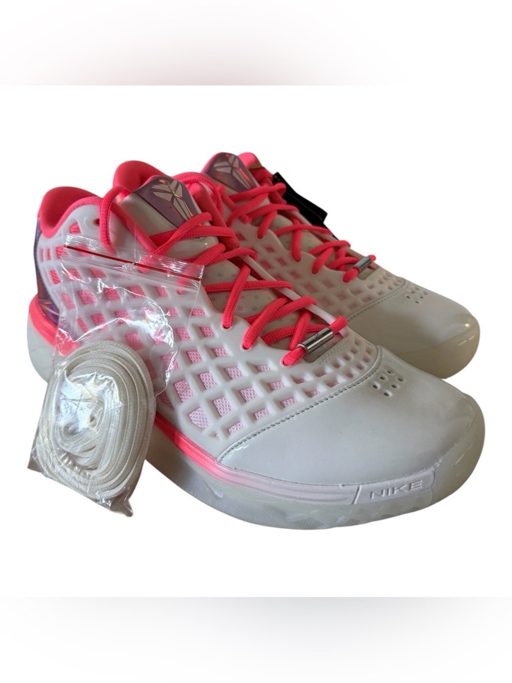 Size 10 Nike Kobe 3 Low Protro 'WNBA All-Star' IQ3917-100 Pink Basketball Shoes